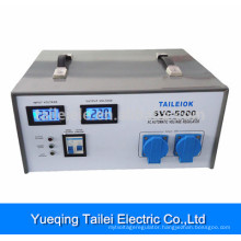 Voltage Stabilizer SVC-5000 with circuit breaker, LCD meter display